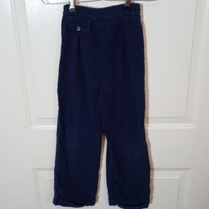 Girls Heart String Blue Corduroy pants‎ Sz 7
